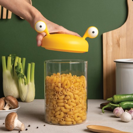 Bocal à pâtes en verre Noodle Monster moyen modèle (junior)