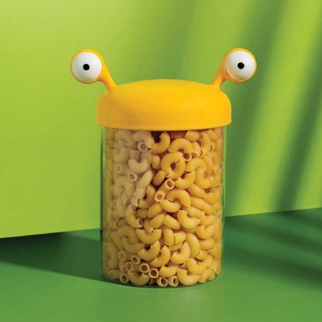 Bocal à pâtes en verre Noodle Monster moyen modèle (junior)