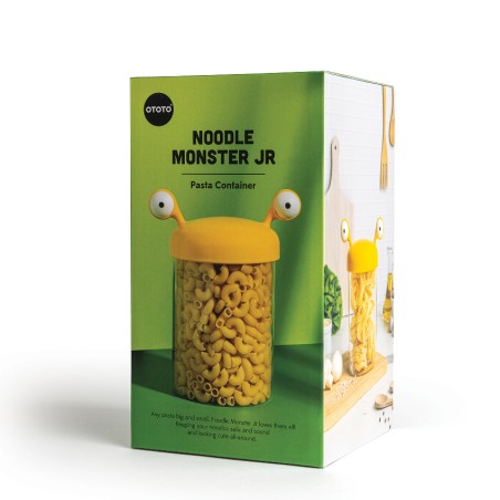 Bocal à pâtes en verre Noodle Monster moyen modèle (junior)