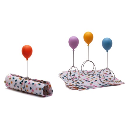 Balloonapkins - 4 ronds de serviette