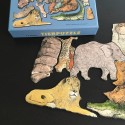 Tierpuzzle- Puzzle de 33 animaux
